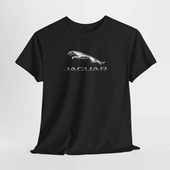 Reprint Rare Jaguar Black T-Shirt – Unisex Luxury Car Tee for Men or Women