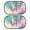Butterfly, variant on KUIFORTI 2 Pcs Car Window Shades for Side Window, Turtle Front Window Sun Visor Foldable Reflective Sun Shield for Car Windows Blocks UV Rays Protector