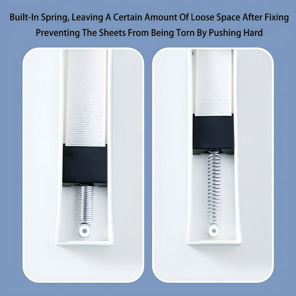 LAMIRO Bedsheet Lock Heavy Bed Sheet Corner Lock For Keep Sheets Firm&Tight Bed Sheet Detangler Bed Sheet Organizer Mattress Sheet Holder Straps Sheet Protectors Sheet Clips