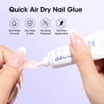 thumbnail image 4 of Gellen Lamp-Free Semi Solid Nail Glue for Press on Nails, Soak off Gel Nail Glue Remover for False Acrylic Nails, Super Strong Gel Glue Quick Removal Kit, 4 of 10