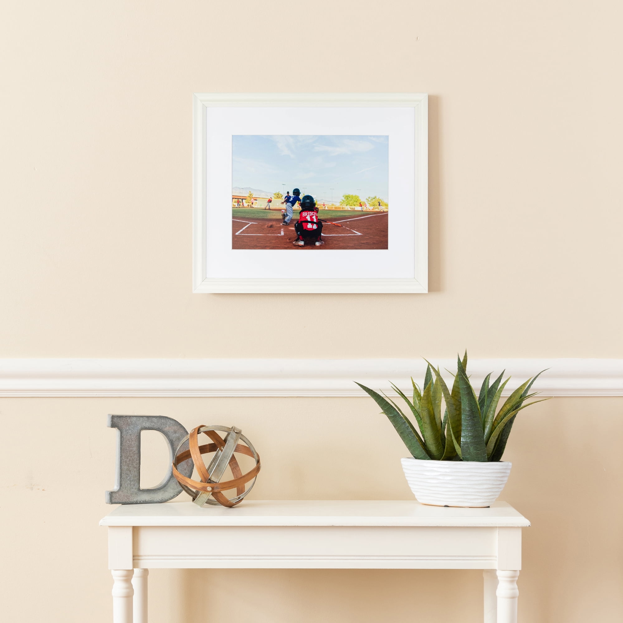 Wide Angled Modern Red Picture Frame - Yahoo Shopping