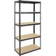 thumbnail image 1 of Estante Anaquel Rack Repisas Houzer  5 Niveles Metalico Café, 1 of 5