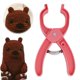 thumbnail image 3 of Herramienta Seguridad Ojo Reutilizable Snapper Auxiliar Crocheting para Bricolaje () Rosa, 3 of 9