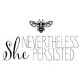 thumbnail image 2 of CafePress - Nevertheless She Persisted Bee Mugs - 11 oz Ceramic Mug - Novelty Coffee Tea Cup, 2 of 4