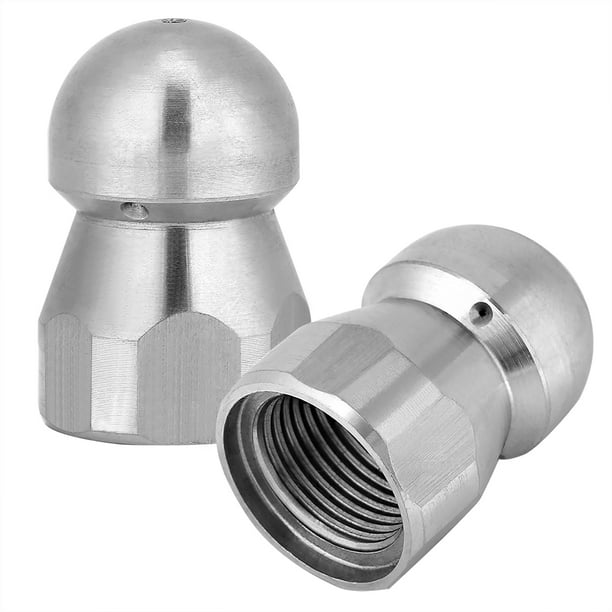 Buse Inox Haute Pression Avec Tige Rallonge - Diamètre 3,5 Cm, Robuste