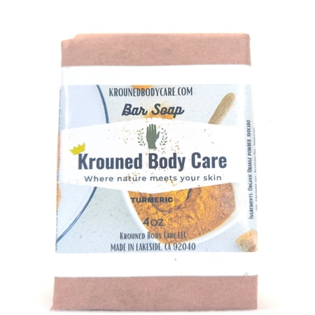 Krouned- Turmeric Bar Soap Pack of 4