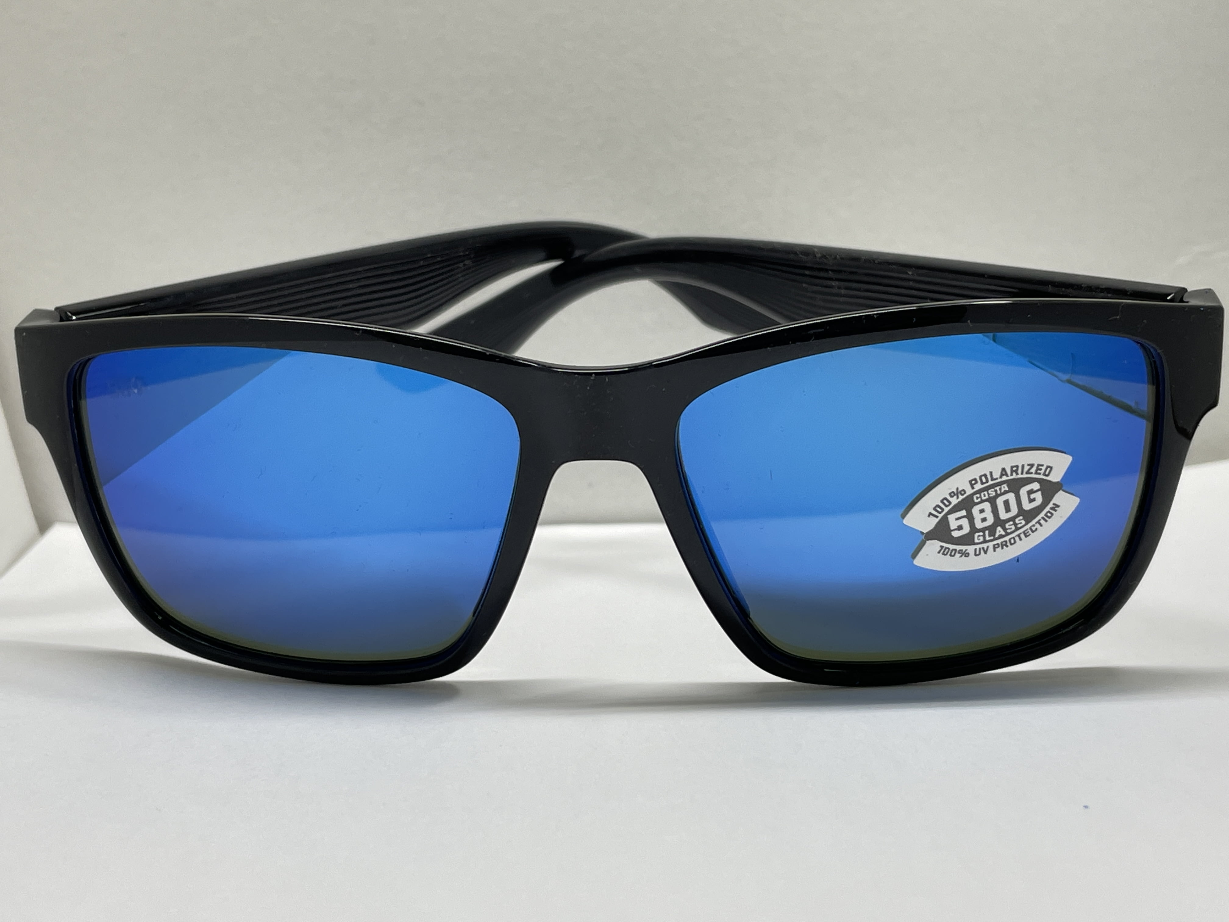 Costa Del Mar PAUNCH Blue Mirror Polarized Glass Men's Sunglasses 6S9049 904901 57