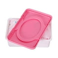 thumbnail image 5 of Oleegame 2PC Trashcans For Bedroom Dry Wet Tissue Paper Box Stroller Portable Plastic Tissue Holder Container For Baby Care Red, 5 of 5