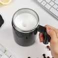 thumbnail image 2 of Muyoka Taza autoagitadora, taza de café automezclante de 380 ml, taza de café magnética automática recargable con barra agitadora, taza mezcladora eléctrica de acero inoxidable adecuada para el hogar, Muyoka Hogar, 2 of 7