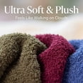 thumbnail image 3 of Tipi Toe Women's Cozy Non-Slip Fuzzy Socks 3-Pack, Multiple Colors, 3 of 6