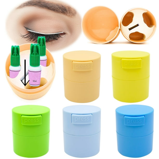 TANGNADE Eyelash Glue Storage Tank Container Adhesive Stand Activated