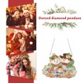 thumbnail image 1 of Cuadros Decorativos 5D DIY diamante pintura Navidad puerta colgante decorativo pared artesanía, 1 of 8
