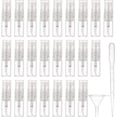 thumbnail image 2 of 40pcs 2ml Mini Fine Mist Spray Bottle Refillable Sample Bottle with Transparent Plastic Lid 10pcs Dropper and 4pcs Funnel for Perfume Lotion Travel, 2 of 9