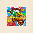 thumbnail image 4 of Inktastic I'm One Comic Book Boys or Girls Baby T-Shirt, 4 of 5