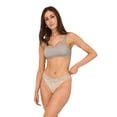 thumbnail image 2 of ONLY Tanga para mujer, paquete de 6 - ONLCHLOE LACE THONG, encaje Beige XL (X-Large), 2 of 7
