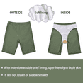 thumbnail image 5 of Hilor Womens Plus Size Swim Shorts Rash Guard Swim Bottom Active Sport Surf Shorts UV Long Bike Shorts, 5 of 7