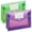 Green+Purple, variant on NATPLUS Letter Size File Folders with Snap Button, Black & Navy Blue, 2 Count, 2 Pack