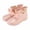 #A03 Pink, variant on Girls Warm Outdoor Kids Boots With And Star Pattern Rain Shoes For Toddlers And Little Girls Cozy Winter Outdoor Footwear