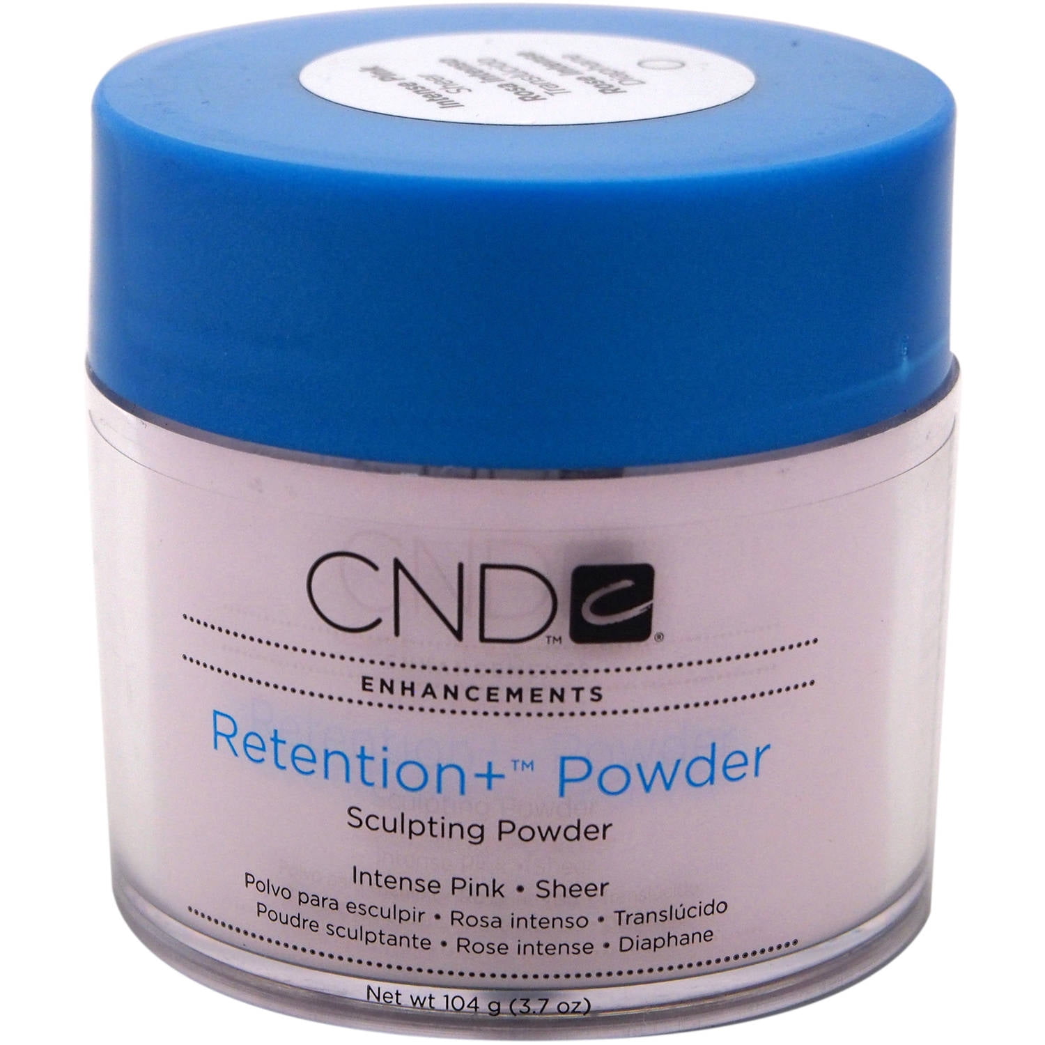CND CND Retention+ Acrylic Nail Sculpting Powder, Intense Pink, 3.7