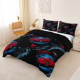 thumbnail image 3 of Erosebridal Red Racing Car Kids Queen Duvet Cover Set, Extreme Sport Bedding, 3pcs, No Comforter, 3 of 5
