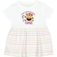 thumbnail image 3 of Inktastic Little Monkey Girl 1st Birthday Girls Baby Dress, 3 of 5