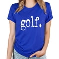 thumbnail image 2 of Distressed Golf Type Shirt for Golfer Men and Women Casual Golf Shirt for Husband Vintage Royal Shirt Adult Small, 2 of 5