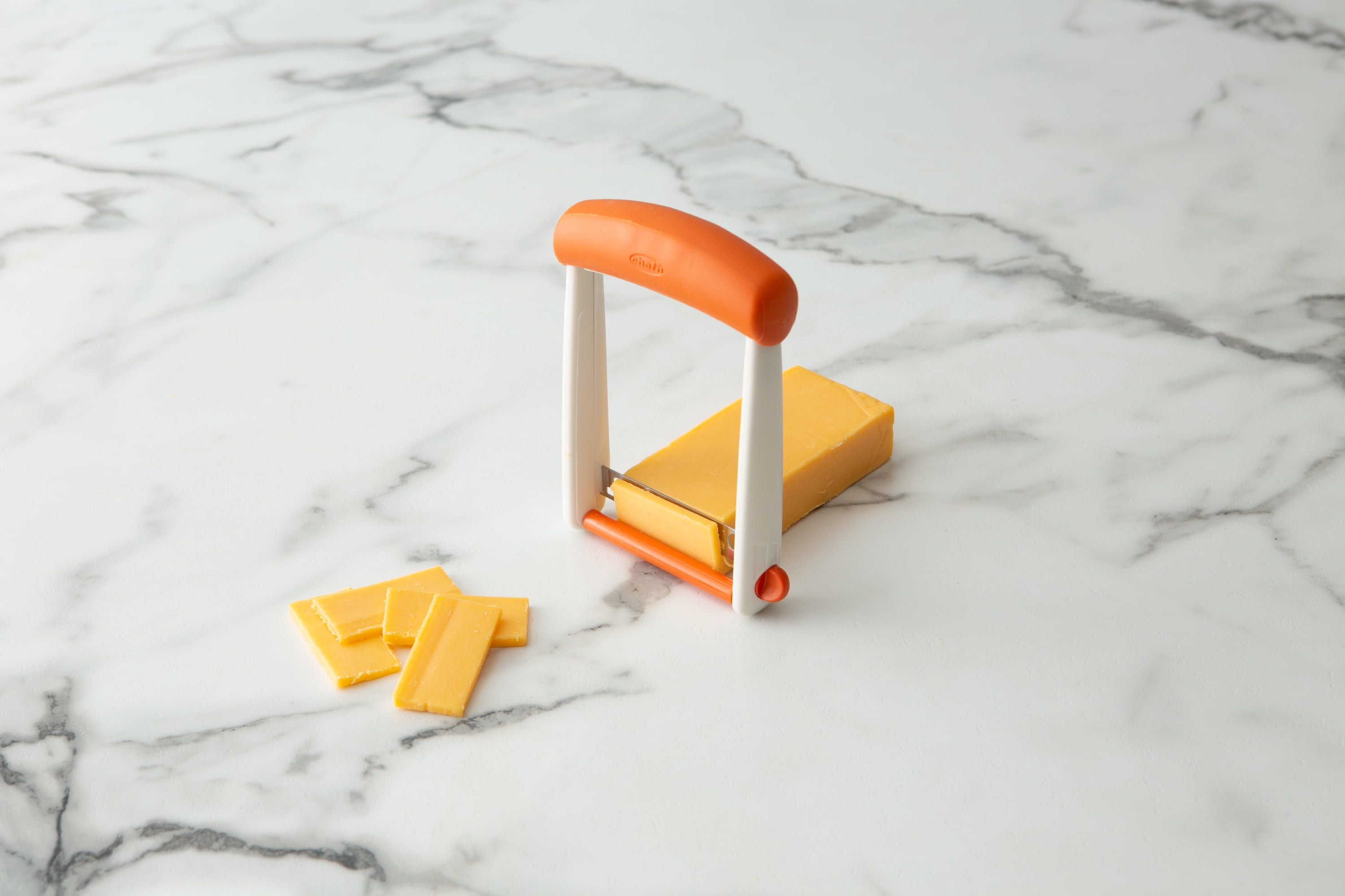 Chef'n Slicester One Handed Cheese Slicer, Orange