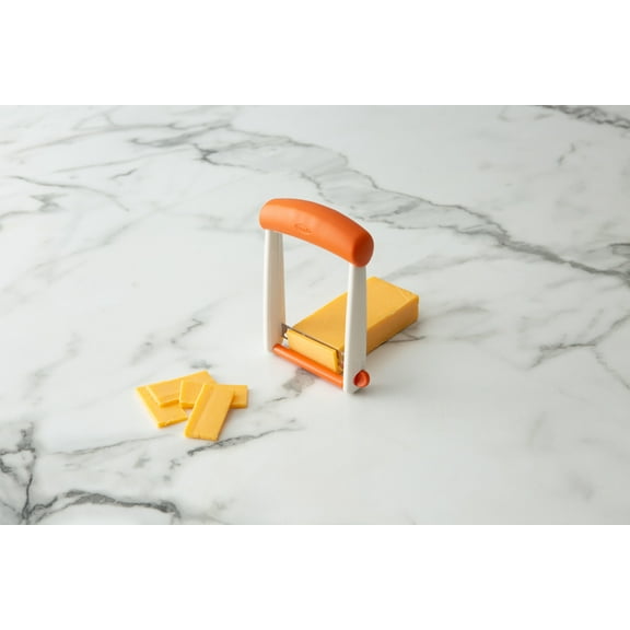 Chef'n Slicester One Handed Cheese Slicer, Orange