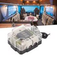 thumbnail image 1 of Stereo Distribution Block Box, Car Audio Fuse Holder 4GA IN 4GA OUT  For RV For Yacht, 1 of 8