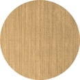 thumbnail image 1 of Ahgly Company Indoor Round Oriental Brown Industrial Area Rugs, 3' Round, 1 of 4