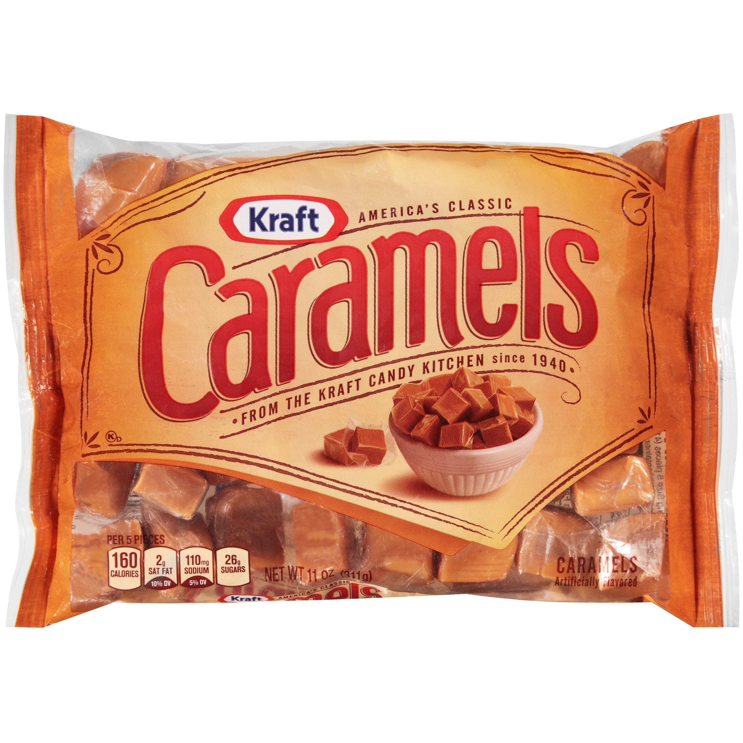 Kraft Halloween Vanilla Caramels, 11 oz by Kraft Foods, Inc.