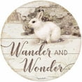 thumbnail image 1 of Marjolein Bastin Errer & Merveille 21" Rond Panneau de Bois, 1 of 1