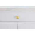 thumbnail image 2 of Elegant Decor KB2022-GD-10PK Bouton Carré Multipack 1.3 Po, Or Brossé - Lot de 10, 2 of 3