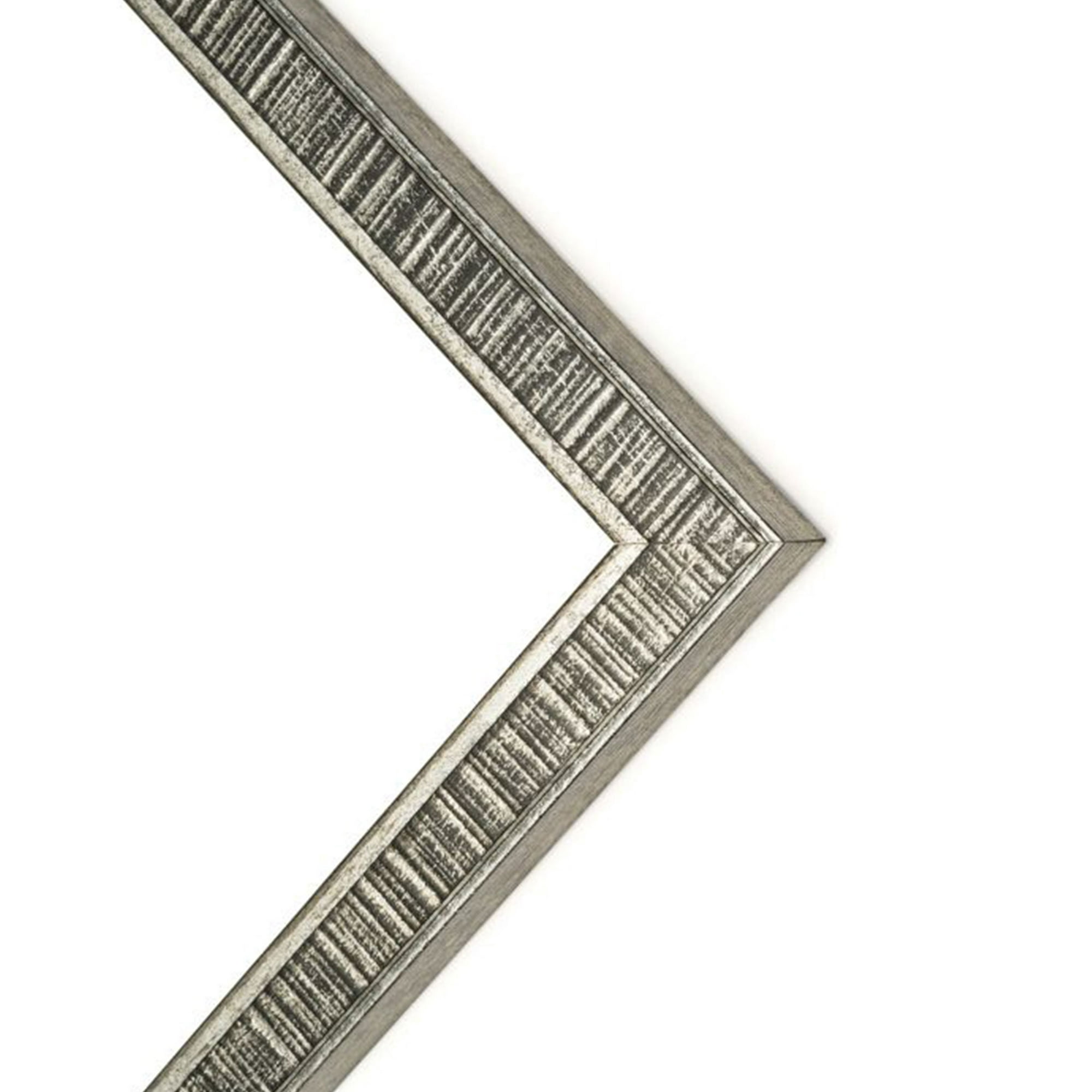 14 x 21.5 cm (5.5x8.5 inches) Stately Silver Wood Picture Frame with UV  Acrylic & Foam Board Back, & Hardware - Walmart.ca