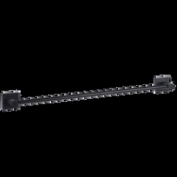 Copper Creek Hardware CC-BTH-24TBAR400BC 24 in. Towel Bar, Black