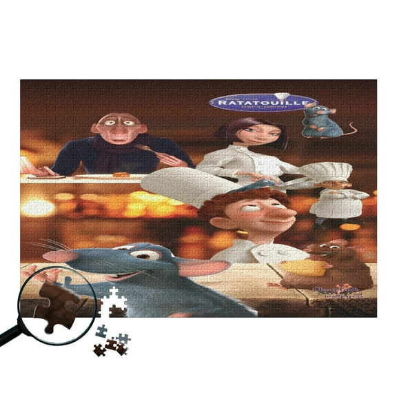 Ratatouille Wooden Photo Puzzle.300 Pieces