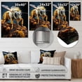 thumbnail image 4 of Designart "Creature Honeybee" Animals Bee Metal Art Print, 4 of 5