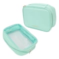 thumbnail image 4 of Estuche de maquillaje, bolsa de cosméticos 2 en bolsas organizadoras de viaje, bolsa de maquillaje, diseño aerodinámico, 4 of 12