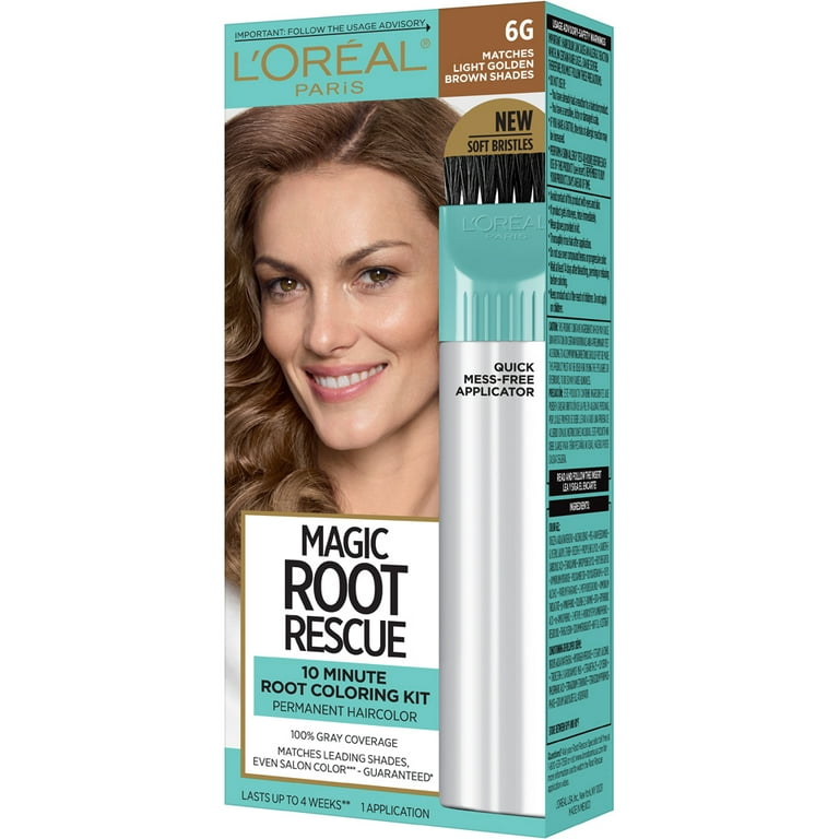 L'Oreal Paris Magic Root Rescue 10 Minute Hair Coloring Kit, Light