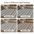 thumbnail image 7 of ODIKA 8'x10' Washable Area Rug Durable, Non-Slip Rag Checkered Layered Gingham Border Doormat Farmhouse Plaid for Living Room, Under Sectional, Family, 7 of 7