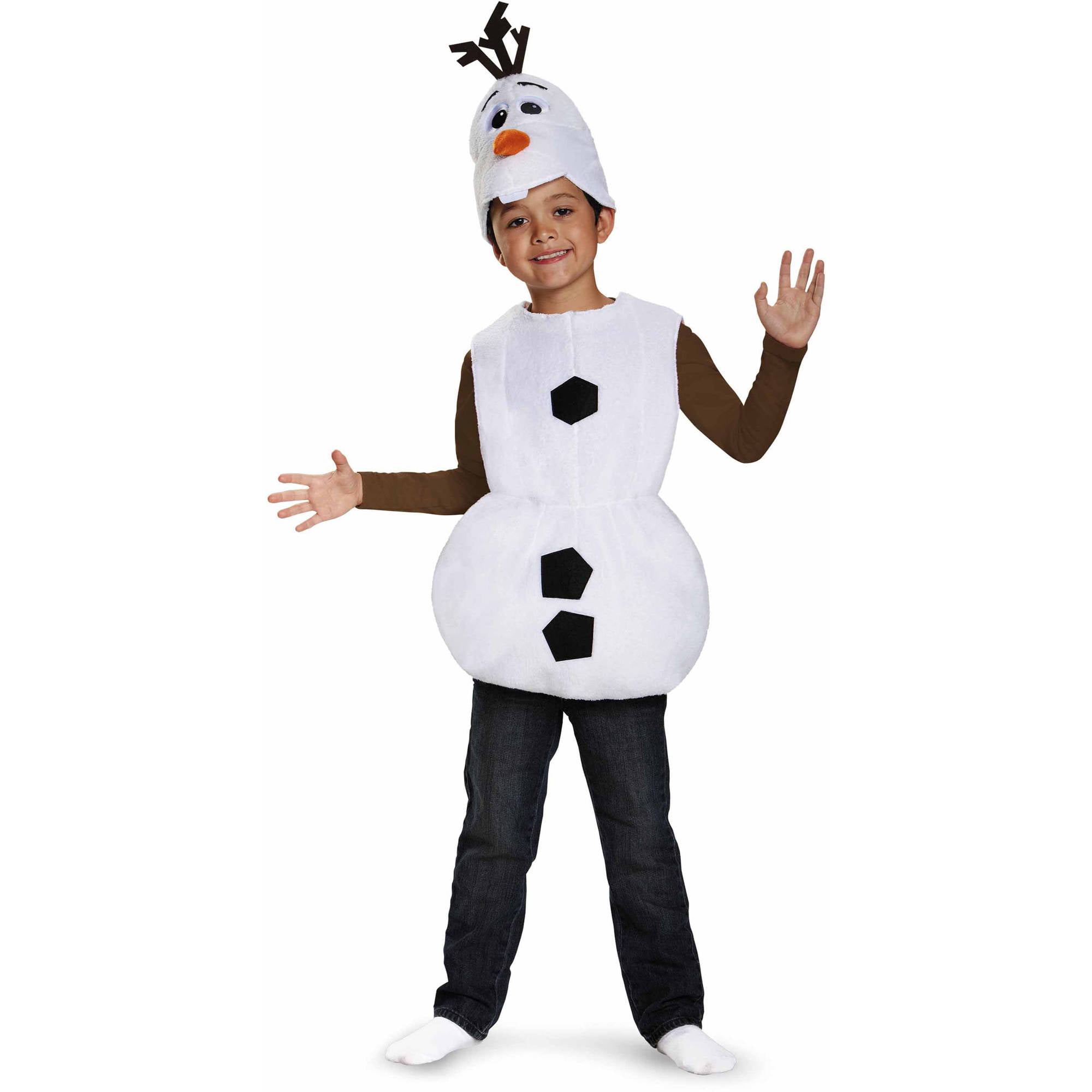 Frozen olaf basic toddler halloween dress up role play costume 3t/4t - Walmart.com