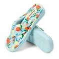 thumbnail image 6 of Dearfoams Women's Wrenley Terry Thong Flip Flop House Slipper, 6 of 8