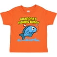 thumbnail image 3 of Inktastic Grandpa's Fishing Buddy (blue) Boys or Girls Toddler T-Shirt, 3 of 5