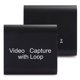 thumbnail image 2 of Tarjeta de captura HDMI con bucle de salida USB 2.0 Collector Streaming Grabación de video en vivo en tiempo real (negro), 2 of 5