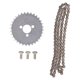 thumbnail image 4 of Kit de piñón de cadena de transmisión juego de cadena de distribución 32T Aleación de acero resistente a la abrasión antioxidante para YX150 YX160 Dirt Bike ATV Go Kart ANGGREK Otros, 4 of 8