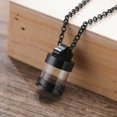 thumbnail image 4 of kurtrusly Collier Pendentif en Tube en Acier Inoxydable Boîtier Creux Capsule pour Cendres Bijoux, 4 of 8