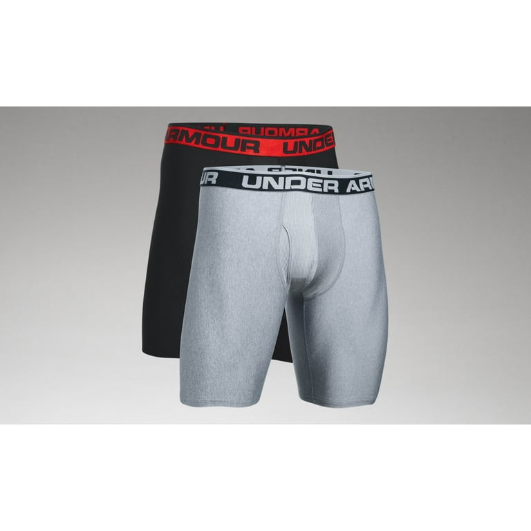 under armour men's original series 9'' boxerjock boxer briefs 2 pack 