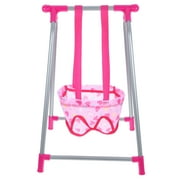 Plastic Iron Dollhouse Furniture Accessory Swing Accessories Baby Stroller Child