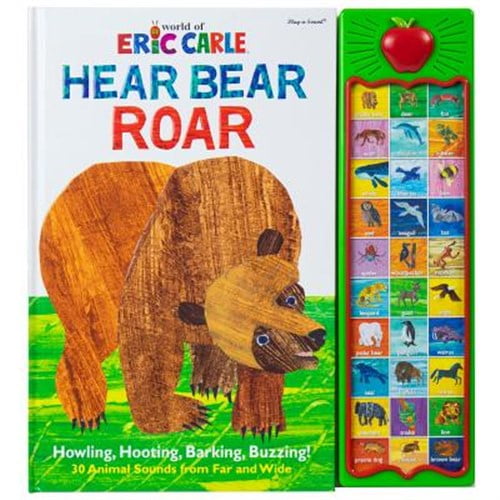 Pre-Owned World of Eric Carle: Hear Bear Roar Sound Book [With Battery] (Hardcover) 1450874770 9781450874779