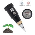 thumbnail image 1 of Medidor de humedad del suelo Temperatura del suelo Sensor de humedad Conductividad Sensor de humedad del suelo 1 pieza Negro, 1 of 4